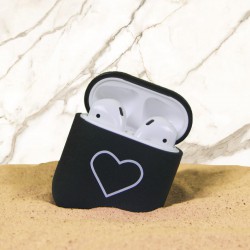 Airpods Case Black Heart